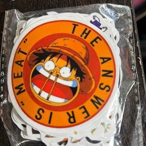 New Assorted Pieces Anime Sticker Packs for Laptops, etc